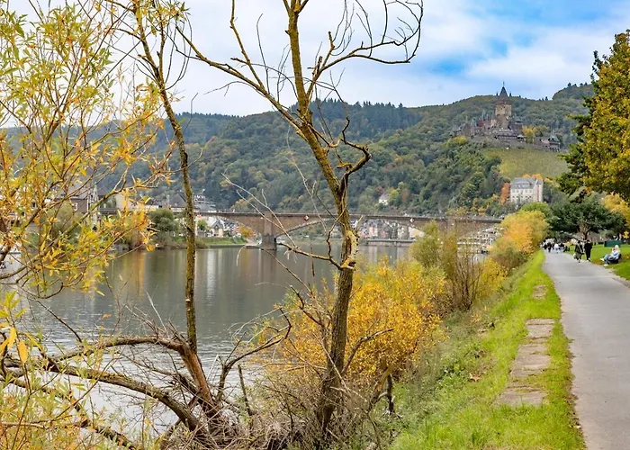 Mosel Liebe, Modernes Mit Moselblick 公寓 科赫姆